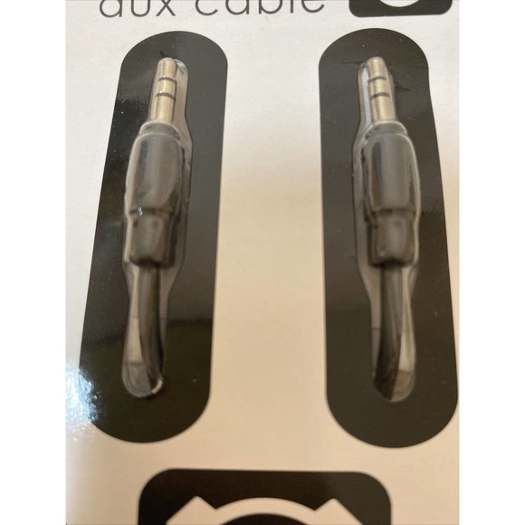 Luxtronic 3 ft (900 mm) length 0.138 inch (3.5 mm) black aux cable ss04bk - Picture 7 of 7